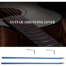 Rhythmic 2 Adet Iki Yönlü Çubuk Tipi Gitar Kafes Çubuk Çelik 9 x 440MM Mavi (Yurt Dışından)