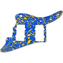 Rhythmic Gitar Pickguard Gitar Parçaları-Jaz Ustası Gitar Pickguard Için (Yurt Dışından)