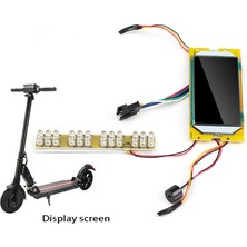 Rhythmic Inç Elektrikli Scooter Ekran Aksesuarları Kugoo Ekran Paneli Için LED LCD Ekran (Yurt Dışından)