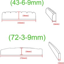 Rhythmic 9 Pcs Akustik Gitar Köprü Pimleri, Gitar Parçaları ve Aksesuarları Saf Tonu Mükemmel Bir Şekilde Geri Yükler (Yurt Dışından)