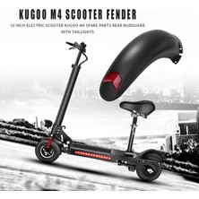 Rhythmic Kugoo M4 Için Arka Lambalı 10 Inç Elektrikli Scooter Arka Çamurluk Koruması (Yurt Dışından)