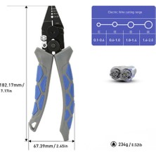 Rhythmic Sıkma Balıkçılık Pensesi Çelik Tel Kesme Makas Seti Balıkçılık Crimper Pense Balıkçılık Kol Aracı (Yurt Dışından)