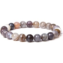 Qiuhong Shop 23CM Tarzı Amazonit Erkekler Bilezikler Doğal Şifa Enerji Kaplan Gözü Bilezik Cilalı Lapis Lazuli Boncuk Bileklik Elastik Pulsera Kadın Takı (Yurt Dışından)