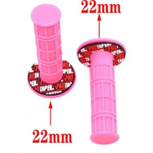 Pengfushop5 Pembe 22-22MM Stili Tutma Kolu Sapları Sol ve Sağ Atv Motosiklet Dirt Pit Bike Motocro" Yalnızca Gidon Başparmak Gazı (Yurt Dışından)