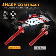 Pengfushop5 Siyah Stil Kaplama Cıvataları Kiti C Vidalar Somun Honda CBR600RR CBR900RR CBR929RR CBR1000RR Cbr 600RR 900RR 929RR 1000RR 600 F2 F3 F4 (Yurt Dışından)