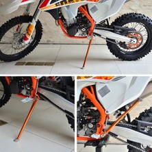 Pengfushop5 Altın Tarzı Husqvarna Fe Te Fx Için Motosiklet Park Yan Standı Ktm Exc Excf Xcw Excf Için (Yurt Dışından)