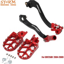 Pengfushop5 Vites Kolu 7109 Stili Honda Için CR250R CRF150R CRF250R CRF450R CRF450RX CRF450X Yeni Footpeg Footrest Fren Pedalları Vites Kolu (Yurt Dışından)