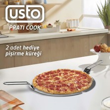 Usto 2855 Prati Cook Çok Amaçlı Pişirici Kırmızı