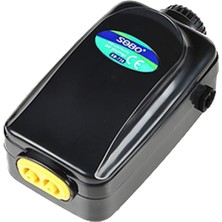 Sobo Ayarlanabilir Çift Çıkışlı Hava Motoru 3.5W 2x3.4 Lt/dak SB-738