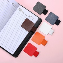 GongtuShop Tip 2 Bej Stili 3 Adet Yeni Tasarım Kendinden Yapışkanlı Deri Kalem Klip Kalem Elastik Döngü Dizüstü Bilgisayarlar Dergiler Panolar Kalemlik Yüksek (Yurt Dışından)