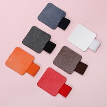 GongtuShop Tip 2 Bej Stili 3 Adet Yeni Tasarım Kendinden Yapışkanlı Deri Kalem Klip Kalem Elastik Döngü Dizüstü Bilgisayarlar Dergiler Panolar Kalemlik Yüksek (Yurt Dışından)