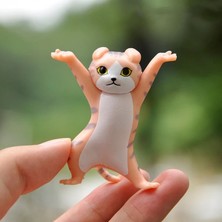GongtuShop Turuncu Kedi Stili Komik Kedi Kalemlik Oyuncak Her Şeyi Tutun Kedi Kulaklık Braketi Ev Dekorasyonu Büyüleyici Dans Eden Kitty Kalem Standı Güzel Hediye (Yurt Dışından)
