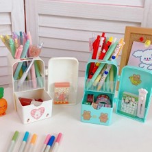 GongtuShop Ben Stil Ofis Aksesuarları Organizatör Masa Kalemlik Karikatür Buzdolabı Kawaii Kırtasiye Sevimli Öğrenci Kırtasiye Makyaj Tutucu Hediye (Yurt Dışından)