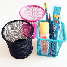 GongtuShop No.12 Tarzı Yaratıcı Metal Örgü Kalemlik Kalem Cetvel Tutucu Kalemler Için Masa Organizatör Kırtasiye Okul Malzemeleri Ofis Depolama Aksesuarları (Yurt Dışından)