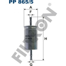 Filtron Yakit Filtresi [ Ford Focus, Focus C-Max, Focus Ii, Mazda 3 (Bk), Volvo C30 C70 Ii ] 18051
