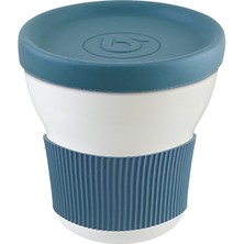 Bonna Experience  Softline Silikon Kapaklı Porselen 300cc Mug