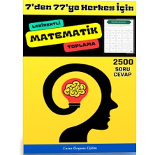 Enine Boyuna Eğitim Labirentli Matematik Toplama İşlemi Kitabı