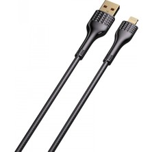Ldnıo Hızlı Şarj Kablosu 2m Lightning Gri LS652