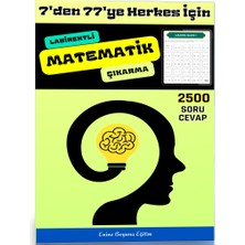 Enine Boyuna Eğitim Labirentli Matematik Çıkarma İşlemi Kitabı
