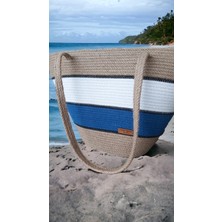 Home Decors By Özlem Hasır Çanta Omuz Çantası Plaj Çantası El Emeği Handmade Tasarım Tarz Yaz MODA-30CMX40-42CM