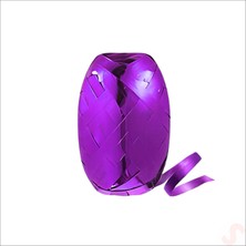 Süsle Bebek ve Parti Rafya, 5 mm x 10 mt - Metalik Mor