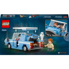 LEGO Harry Potter# Uçan Ford Anglia# 76424 - 7 Yaş ve Üzeri Harry Potter Hayranları Için Harry Potter ve Ron Weasley# Minifigürü Içeren Koleksiyonluk Yaratıcı Oyuncak Yapım Seti (165 Parça)