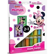 Red Castle Disney Minnie Mouse Eğitici ve Eğlenceli Kum Boyama Seti-Red Castle Ds-44