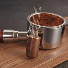 Pabiflo Coffee Tamper Stainless Steel Needles Espresso Powder Stirrer Distributor Leveler Wdt Tools Cafe Stirring Accessories A (Yurt Dışından)