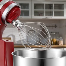 Pabiflo Kitchenaid Stand Mikser Için Tel Kırbaç 5qt Kaldırma ve 6qt, Çırpma Aparatı, Paslanmaz Çelik Yumurta Krema Karıştırıcı (Yurt Dışından)