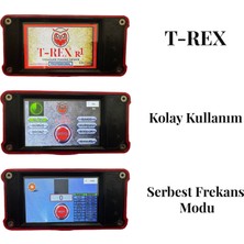 T-Rex Elektromanyetik Rezonans Sistemli Civalı Ekranlı Alan Tarama