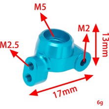 Archive 2 Adet Metal Arka Hub Arka Mafsal Kolu Için 1/18 Mini-T 2.0 2WD,2 (Yurt Dışından)