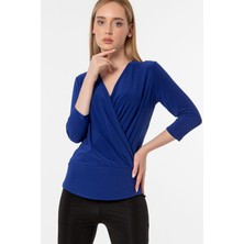 Laranor Kruvaze Kesim Truvakar Kol Bluz 48 - Sax