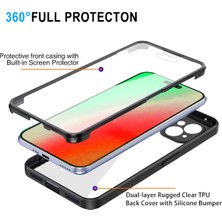 Forestl Digital iPhone15 Akrilik+Tpu Defender Kılıfı Için Pet Screen Koruyucu-Midnight Green ile Koruyucu Telefon Kapağı (Yurt Dışından)