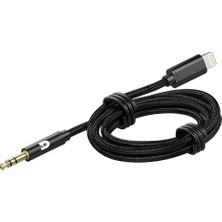 Telmba iPhone Için Araç Aux Kablosu Ses Kablosu Aux Kablosu - iPhone 13 Pro-8 Plus Araç Stereoları Için 3,5 mm Premium Ses (Yurt Dışından)
