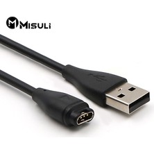 Telmba 1m USB Hızlı Şarj Veri Kablosu Güç Kablosu Şarj Cihazı Teli Garmin Fenix 6 6s 6x5 5s 5x Forerunner 245 Vivoactive 3 4 4s Venu (Yurt Dışından)