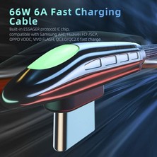 Telmba Essager Pd 66W USB C USB C Tipi Kablo Kablosu Hızlı Şarj Cihazı Xiaomi Poco3 MacBook iPad Samsung Huawei Tel Telefon Şarjı Için (Yurt Dışından)