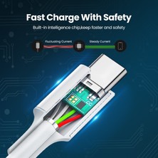 Telmba 100W USB C - USB C Tipi Kablo Pd Hızlı Şarj Veri Kablosu Huawei P30 Samsung Xiaomi Telefon Veri Hattı Hızlı Şarj Aksesuarları (Yurt Dışından)