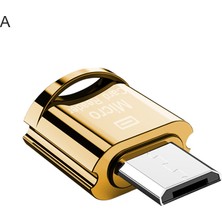 Telmba Mikro Usb/tip-C Dönüştürücü Verimli Usb'den Mikro Usb/tip-C Otg Adaptörüne Dönüştürücü Kart Okuyucu (Yurt Dışından)