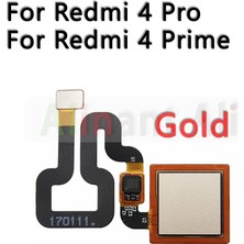 Telmba Orijinal Xiaomi Redmi Için Not 4 4x Pro Prime Plus Küresel Ana Sayfa Düğmesi Geri Dokunmatik Kımlık Parmak Tarayıcı Parmak Izi Sensörü Flex Kablo (Yurt Dışından)