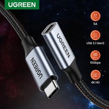 Telmba Ugreen USB C Uzatma Kablosu USB 3.1 Tip C Erkek - Dişi Gen2 10 Gbps Uzatma Kablosu Nintendo Anahtarı MacBook Pro Samsung Galaxy S21 S20 NOTE20 S10 Google Pixel 3 2 Xl (Yurt Dışından)