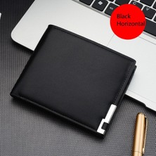 Telmba Retro Erkek Cüzdan Iş Kimlik Kartı Sahipleri Çanta Küçük Deri Kart Cüzdan Erkekler Için Kısa Bifold Cüzdan Ince Çantalar Erkek Cüzdan (Yurt Dışından)