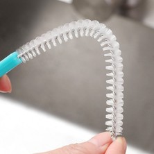 Telmba Naylon Spiral Fırçalar Pipetler Gözlük Klavyeler Takı Paslanmaz Çelik Biberon Ev Temizleme Fırçası Temiz Araçları (Yurt Dışından)