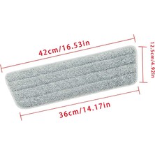 Telmba Paket Paspas Pedleri Islak Kuru Mikrofiber Paspas Temizleme Pedi Paspas Çoğu Sprey Mop ve Reveal Mops Için Yedek Başlıkları Doldurur (Yurt Dışından)