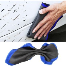 Telmba [ayak Izi] 30*30CM Araba Temizleme Sihirli Kil Bezi Sıcak Kil Havlu Araba Detaylandırma Yıkama Havlusu Mavi Kil Bar Havlu Yıkama Aracı (Yurt Dışından)