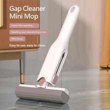 Telmba Taşınabilir Mini Sıkma Paspas Ev Banyo Zemin Mutfak Masaüstü Araba Pencere Temizleyici Paspas Katlanabilir Cam Temizleyici Ev Temizlik Aracı (Yurt Dışından)
