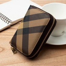 Telmba Yeni Rahat Cüzdan Çok Yuvalı Kart Tutucu Fermuar Bozuk Para Cüzdanı Küçük Debriyaj Pu Para Çantası Çanta Kart Sahibi Cüzdan Erkekler ve Kadınlar Için (Yurt Dışından)