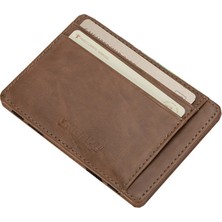 Telmba Yeni Moda Mini Erkek Deri Sihirli Cüzdan Kadın Ince Çanta Adam Için Küçük Kredi Kartı Sahibinin 5 Renk (Yurt Dışından)