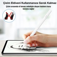 Polham Avuç Içi Red Özellikli Gecikmesiz Eğim Ayarlı Uzun Şarjlı Apple Ipad Dokunmatik Stylus Kalem Pencil