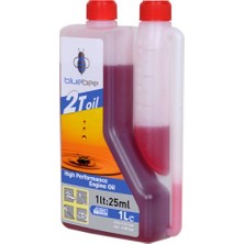 Bluebee 2T 1 Litre x 1 Adet Ölçekli İki Zamanlı Motor Yağı