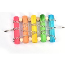 Shanhua Shop A4 Stili Kuş Asılı Salıncak Oyuncaklar Ahşap Papağan Muhabbet Kuşu Tünemiş Ispinoz Evcil Hayvan Aksesuarları Asılı Çiğnemek Oyuncaklar Kuşlar Için Salıncak Köprü Oyuncaklar (Yurt Dışından)